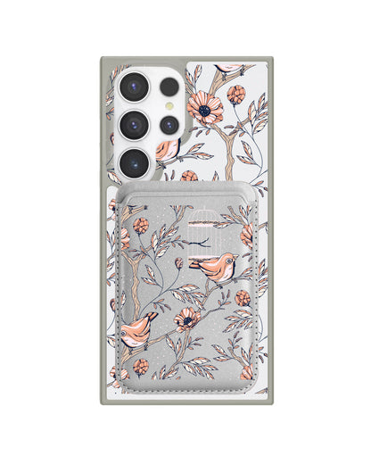 Android Magnetic Wallet Case - Lovebird 13.0
