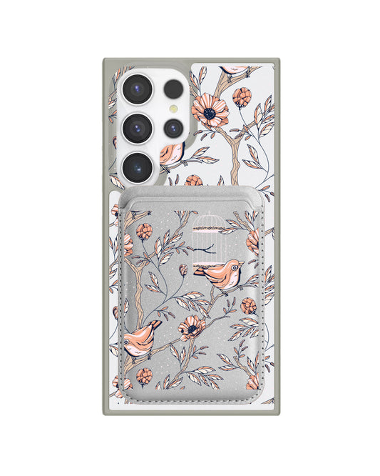 Android Magnetic Wallet Case - Lovebird 13.0