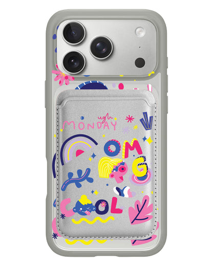 iPhone Magnetic Wallet Case - Monday, My Day