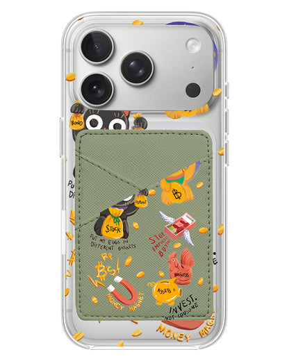 iPhone Phone Wallet Case - I Am MONEY MAGNET!!!!
