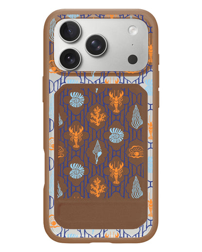 iPhone Magnetic Multifold Wallet - Seaside Opulence 3.0