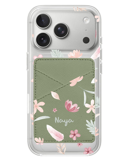iPhone Phone Wallet Case - Wild Flower
