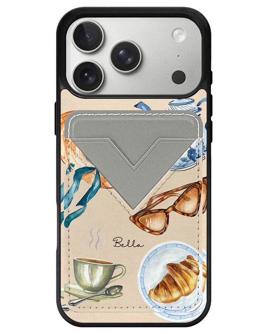 iPhone Avant Wallet Case - Afternoon Tea