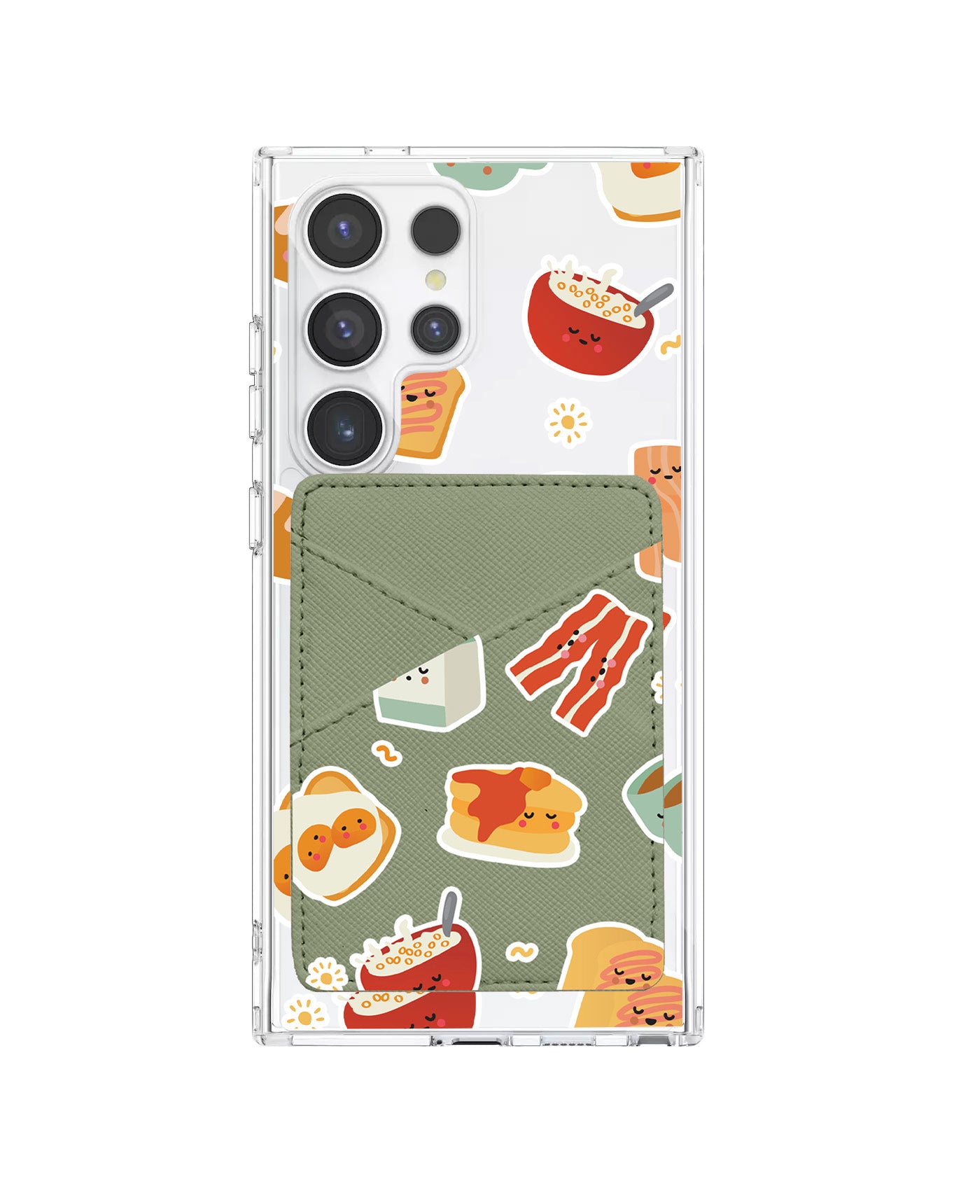 Android Phone Wallet Case - English Breakfast