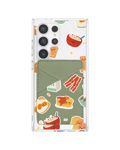 Android Phone Wallet Case - English Breakfast
