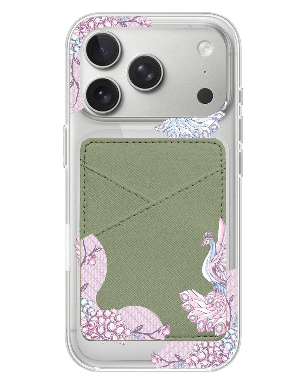 iPhone Phone Wallet Case - Peacock 1.0