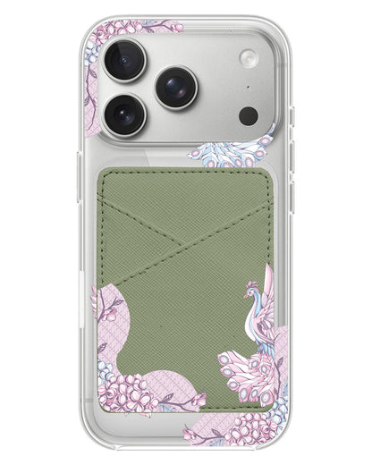 iPhone Phone Wallet Case - Peacock 1.0