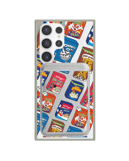 Android Magnetic Wallet Case - Cereal Boxes 2.0