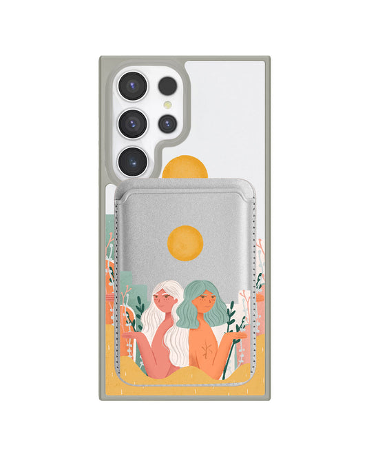 Android Magnetic Wallet Case - We're Beautiful