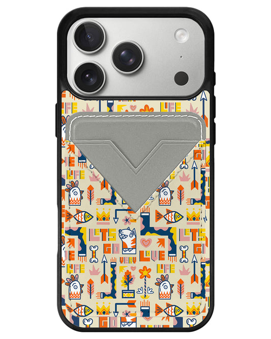 iPhone Avant Wallet Case - Life In color