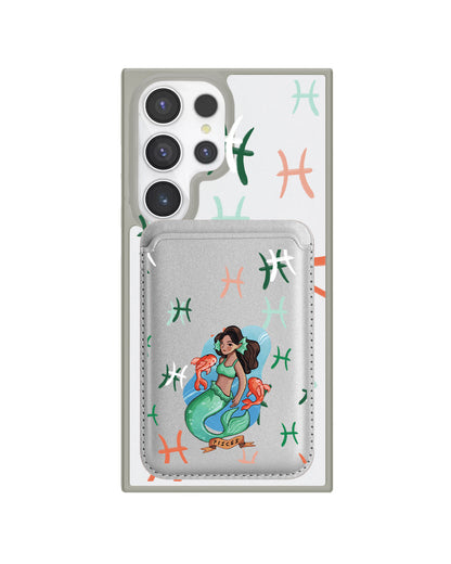 Android Magnetic Wallet Case - Pisces