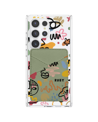 Android Phone Wallet Case - Abstract 3