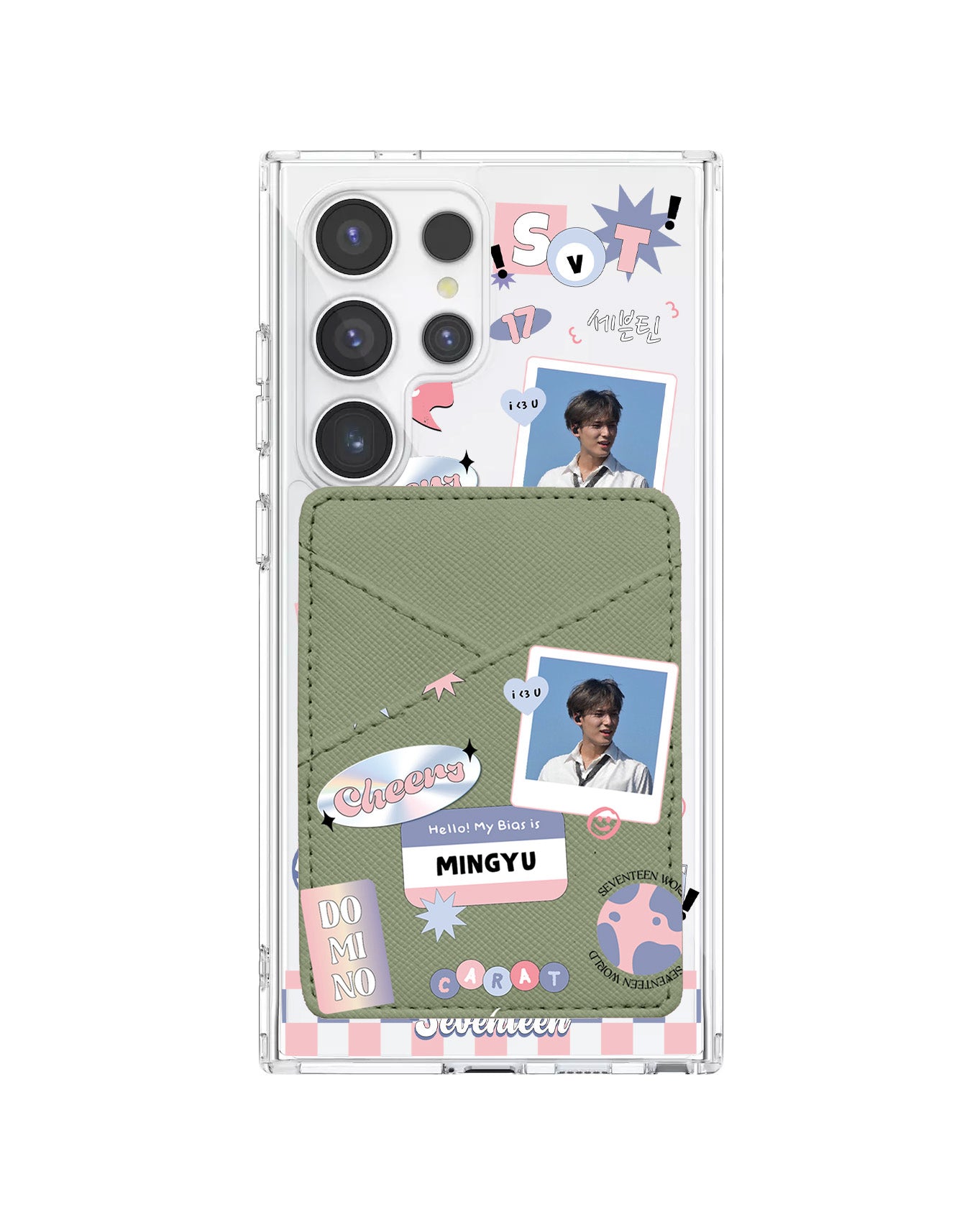 Android Phone Wallet Case - Seventeen World