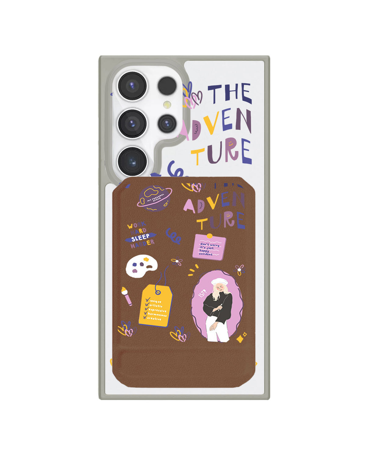 Android Magnetic Multifold Wallet - ISFP