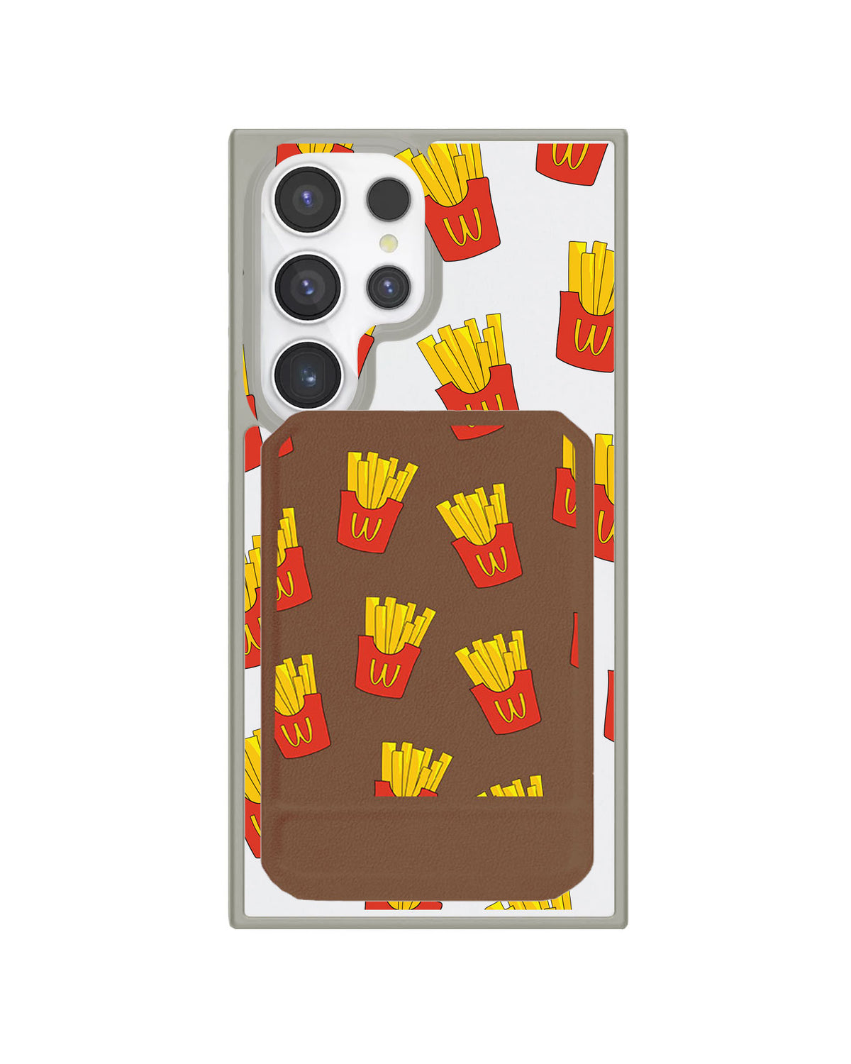 Android Magnetic Multifold Wallet - Fries