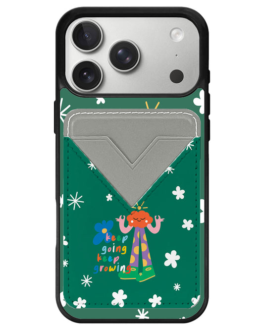 iPhone Avant Wallet Case - Keep Growing