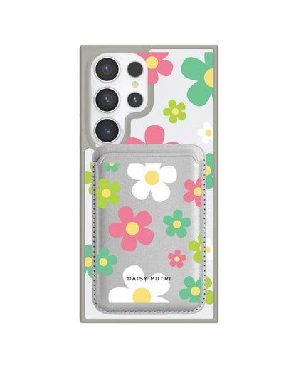 Android Magnetic Wallet Case - Daisy Wild
