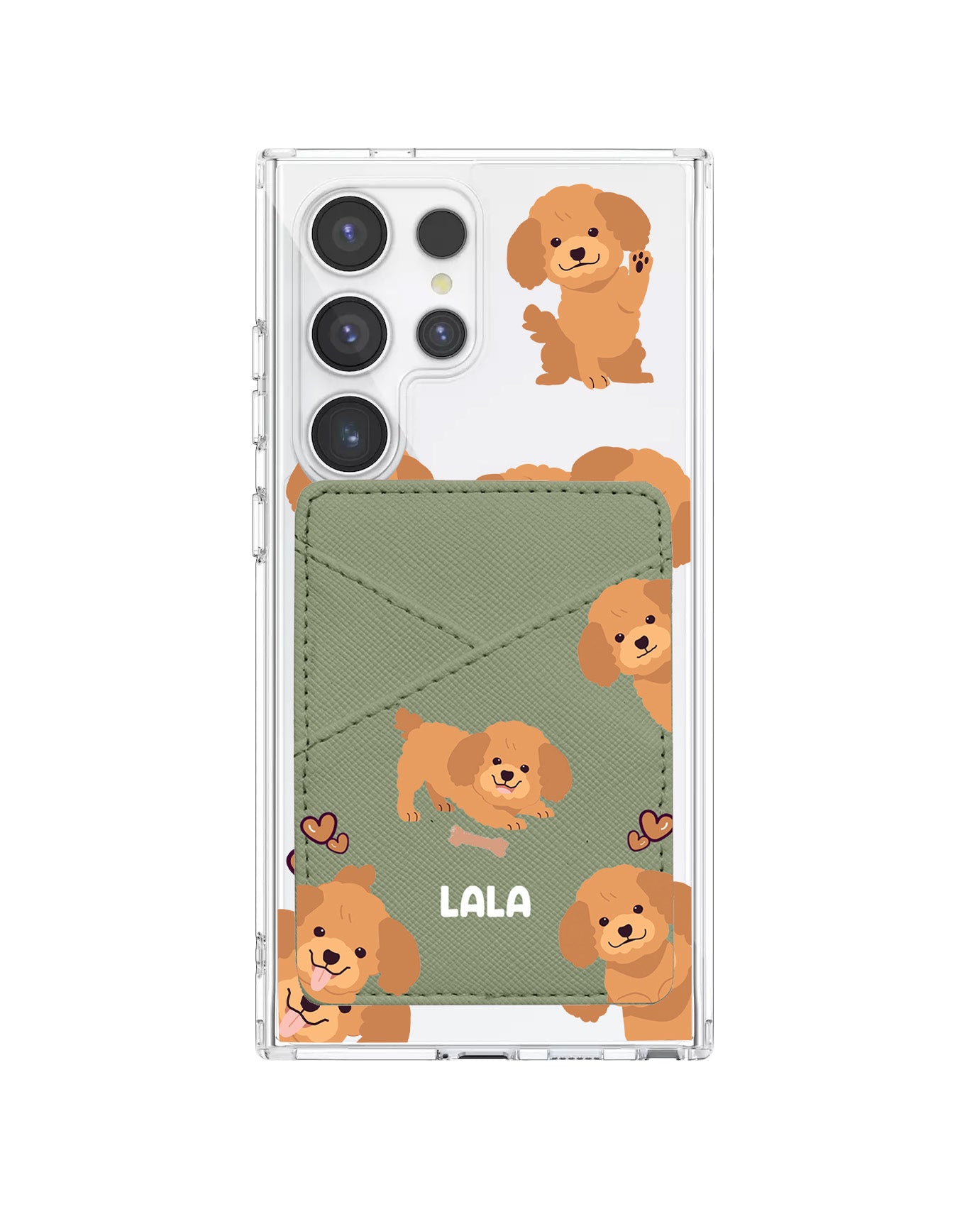 Android Phone Wallet Case - Poodle Squad
