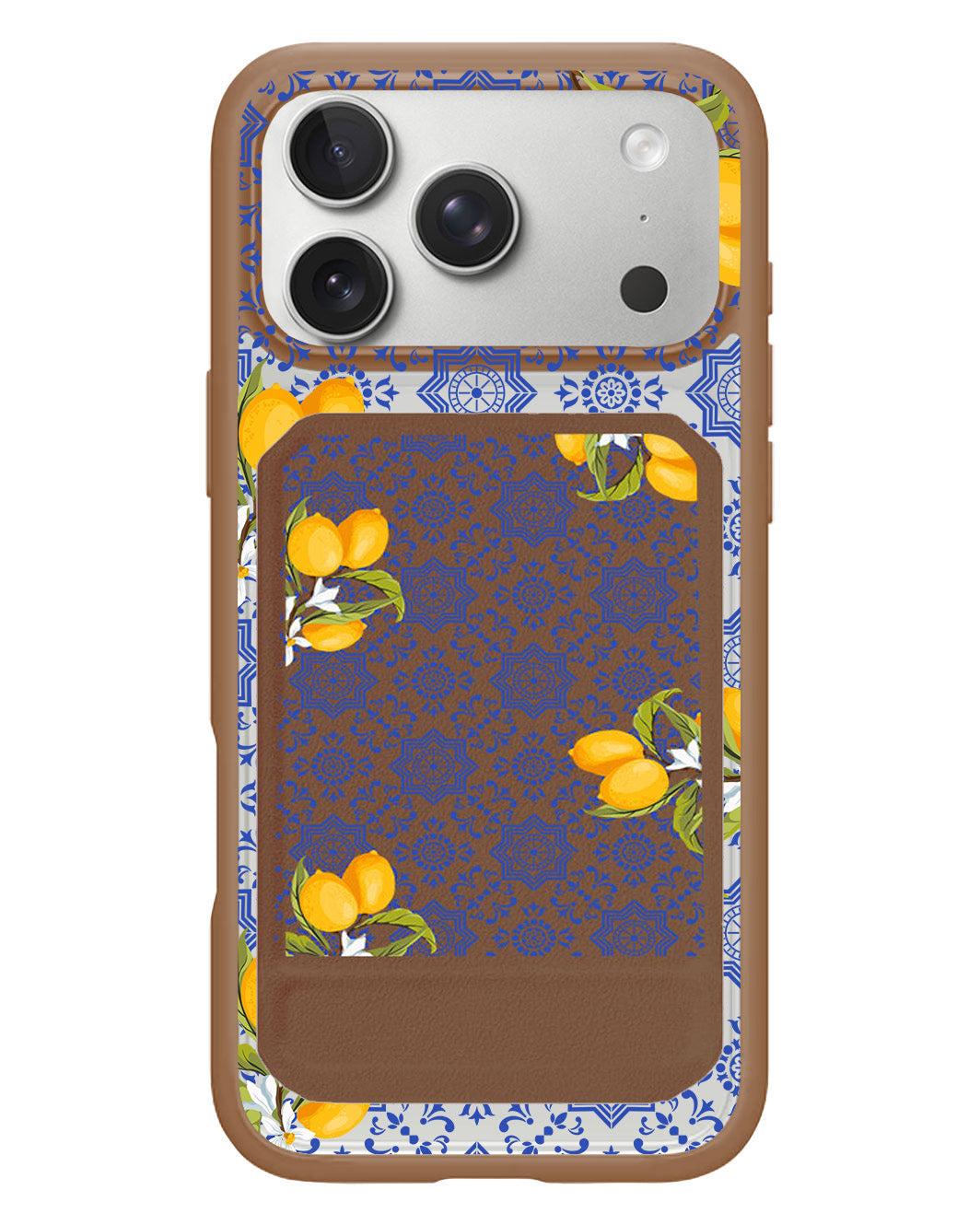 iPhone Magnetic Multifold Wallet - Majolica Sicily