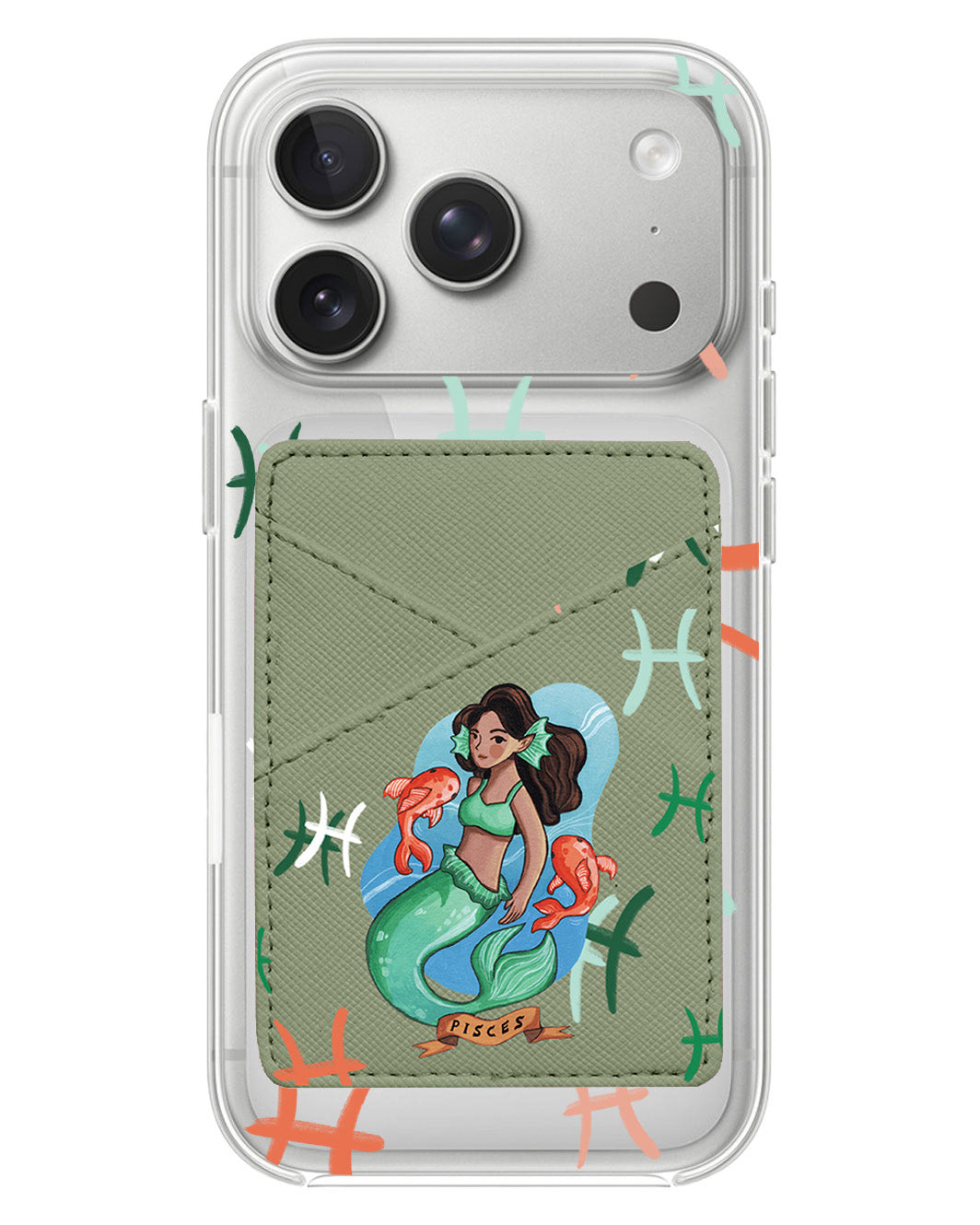 iPhone Phone Wallet Case - Pisces