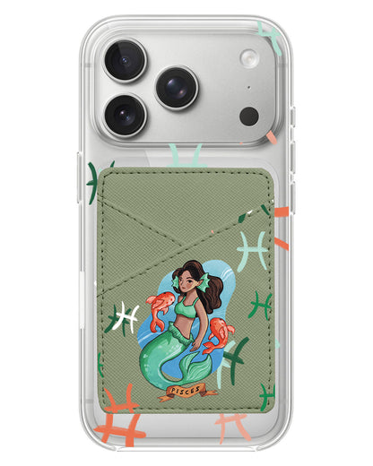 iPhone Phone Wallet Case - Pisces
