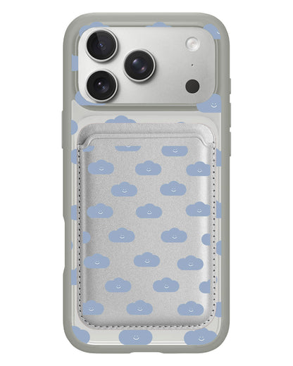 iPhone Magnetic Wallet Case - Dark Cloud