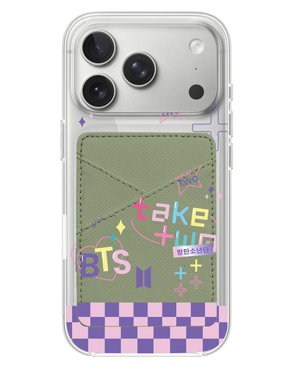 iPhone Phone Wallet Case - BTS Take Two