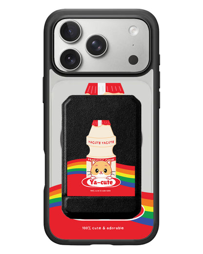 iPhone Magnetic Multifold Wallet - Yacute Cat