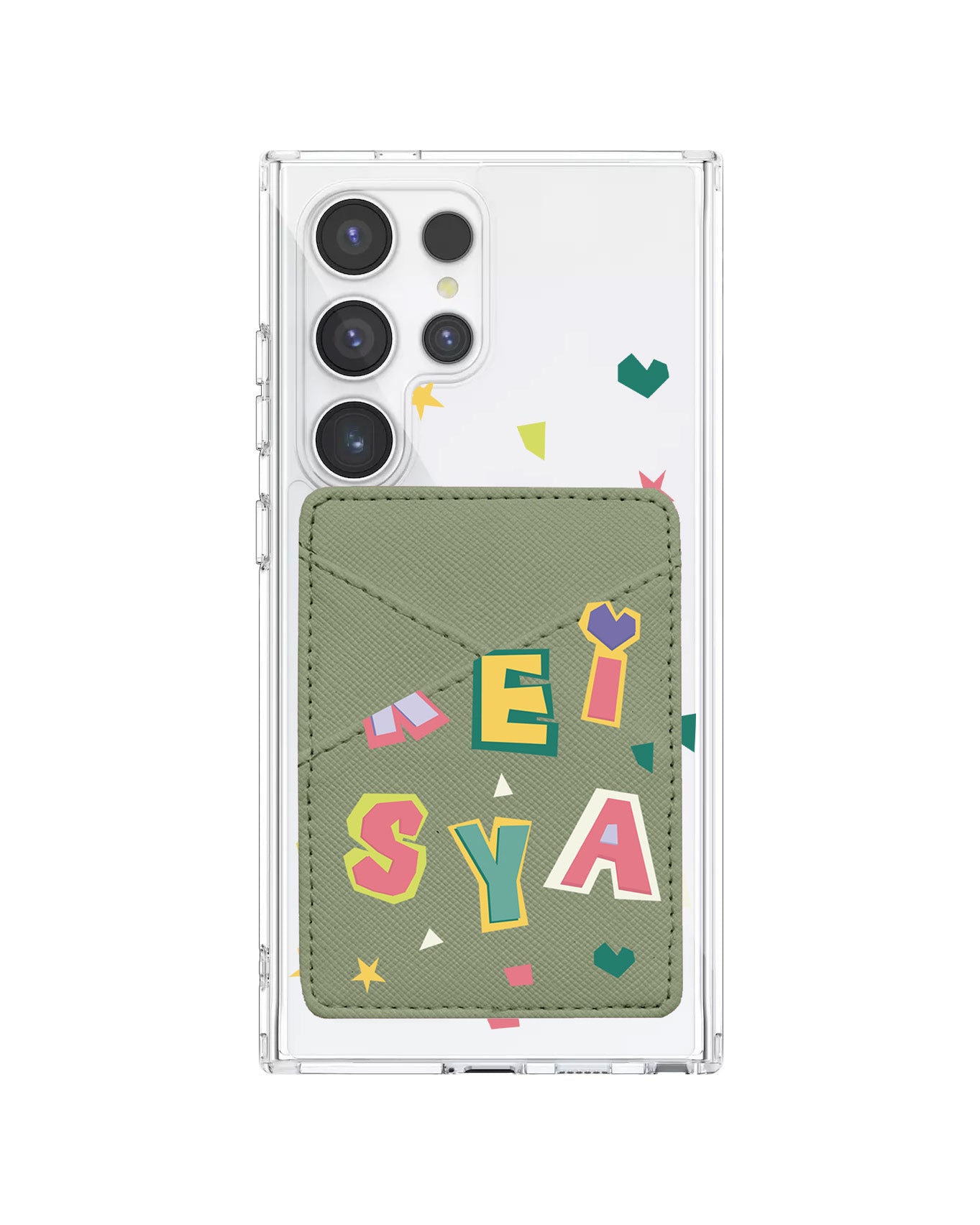 Android Phone Wallet Case - Adorable Monogram 4