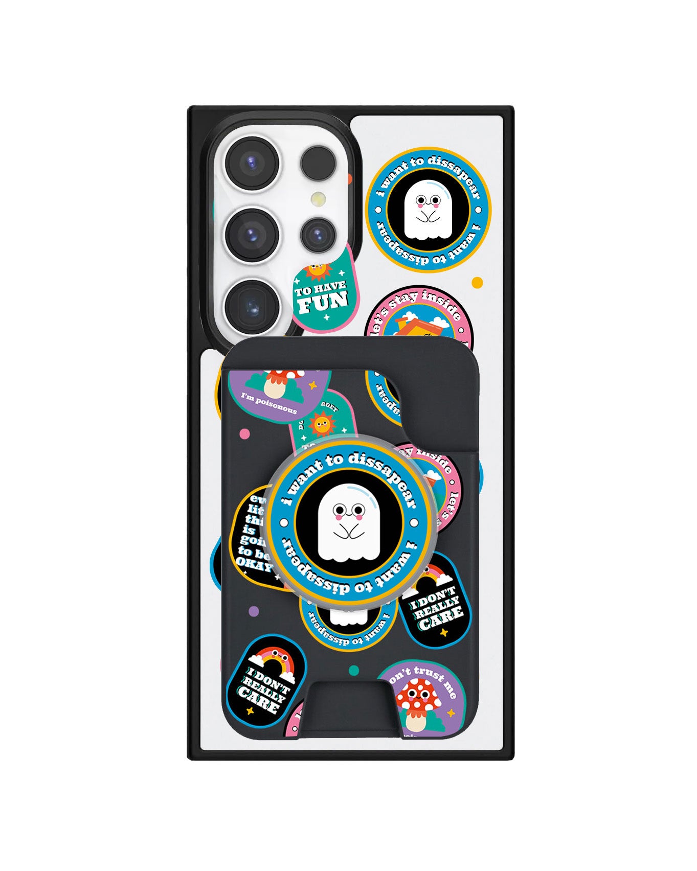Android Magpop Wallet - Monster Sticker Pack