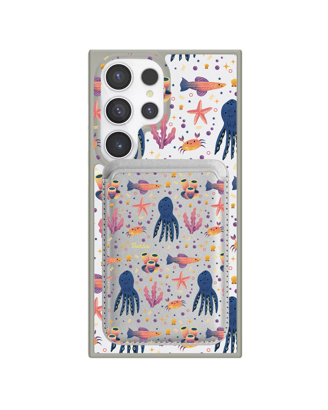 Android Magnetic Wallet Case - Underwater Dreams 1.0