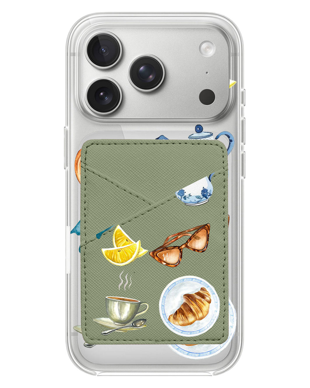 iPhone Phone Wallet Case - Afternoon Tea