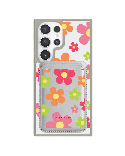Android Magnetic Wallet Case - Daisy Sunshine 2.0