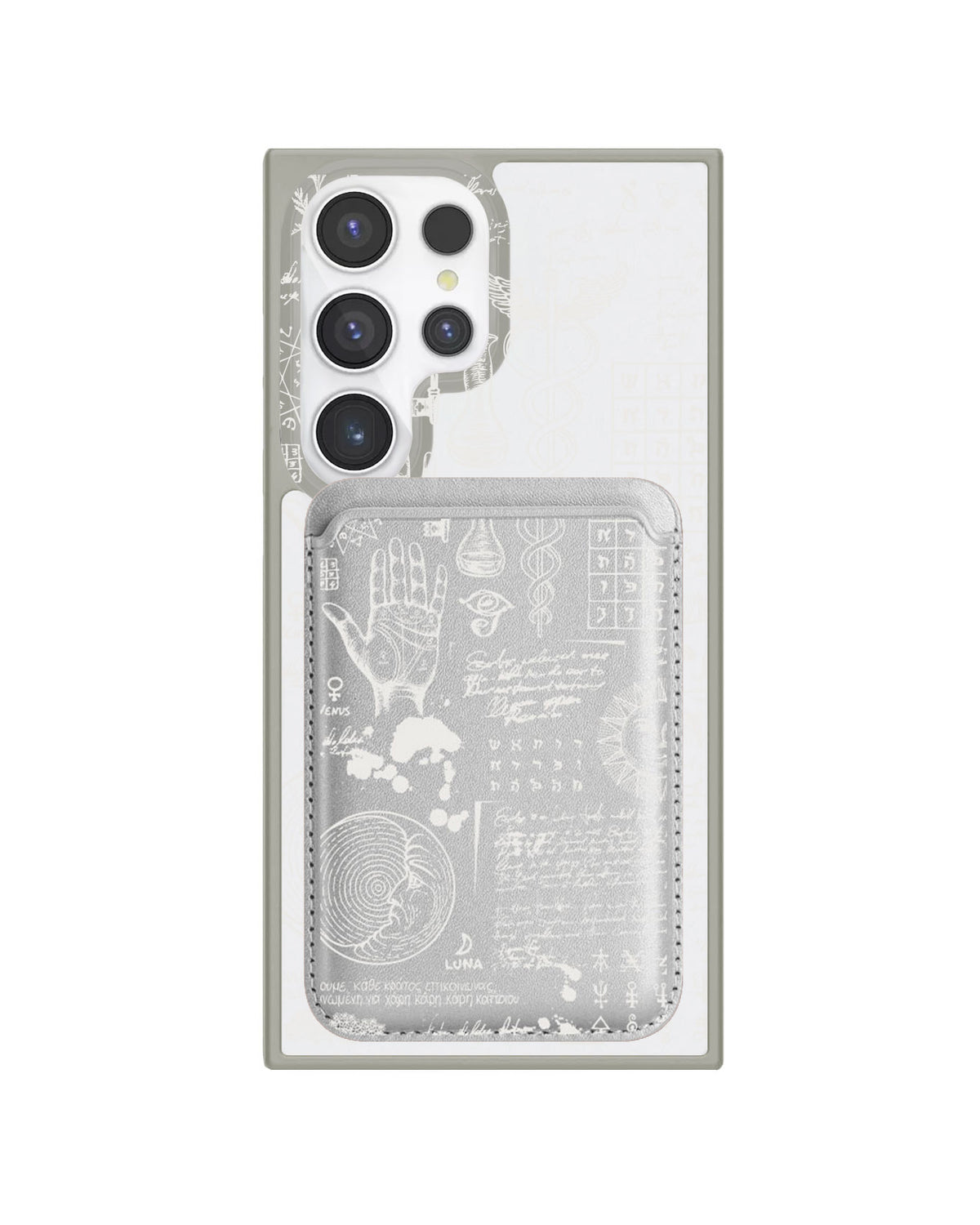 Android Magnetic Wallet Case - Alchemy