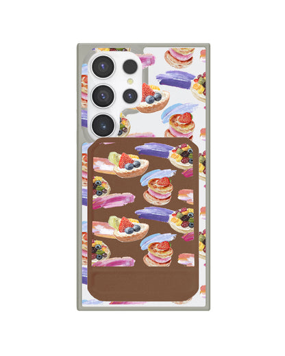 Android Magnetic Multifold Wallet - Fruit Pie