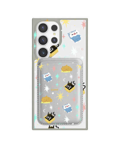 Android Magnetic Wallet Case - Nightover