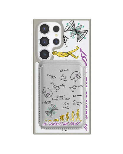 Android Magnetic Wallet Case - Science 1.0