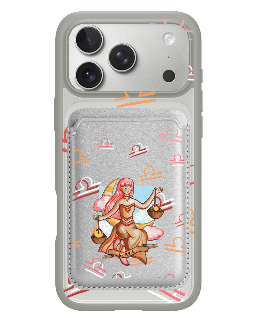 iPhone Magnetic Wallet Case - Libra