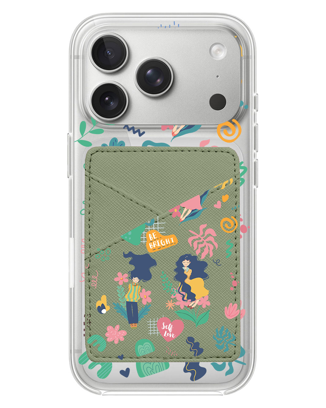 iPhone Phone Wallet Case - Self Love Sticker pack 2.0