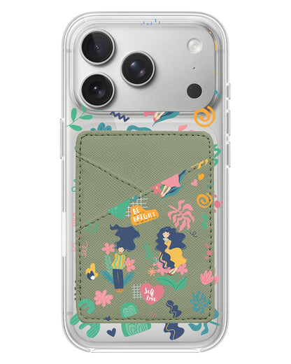 iPhone Phone Wallet Case - Self Love Sticker pack 2.0