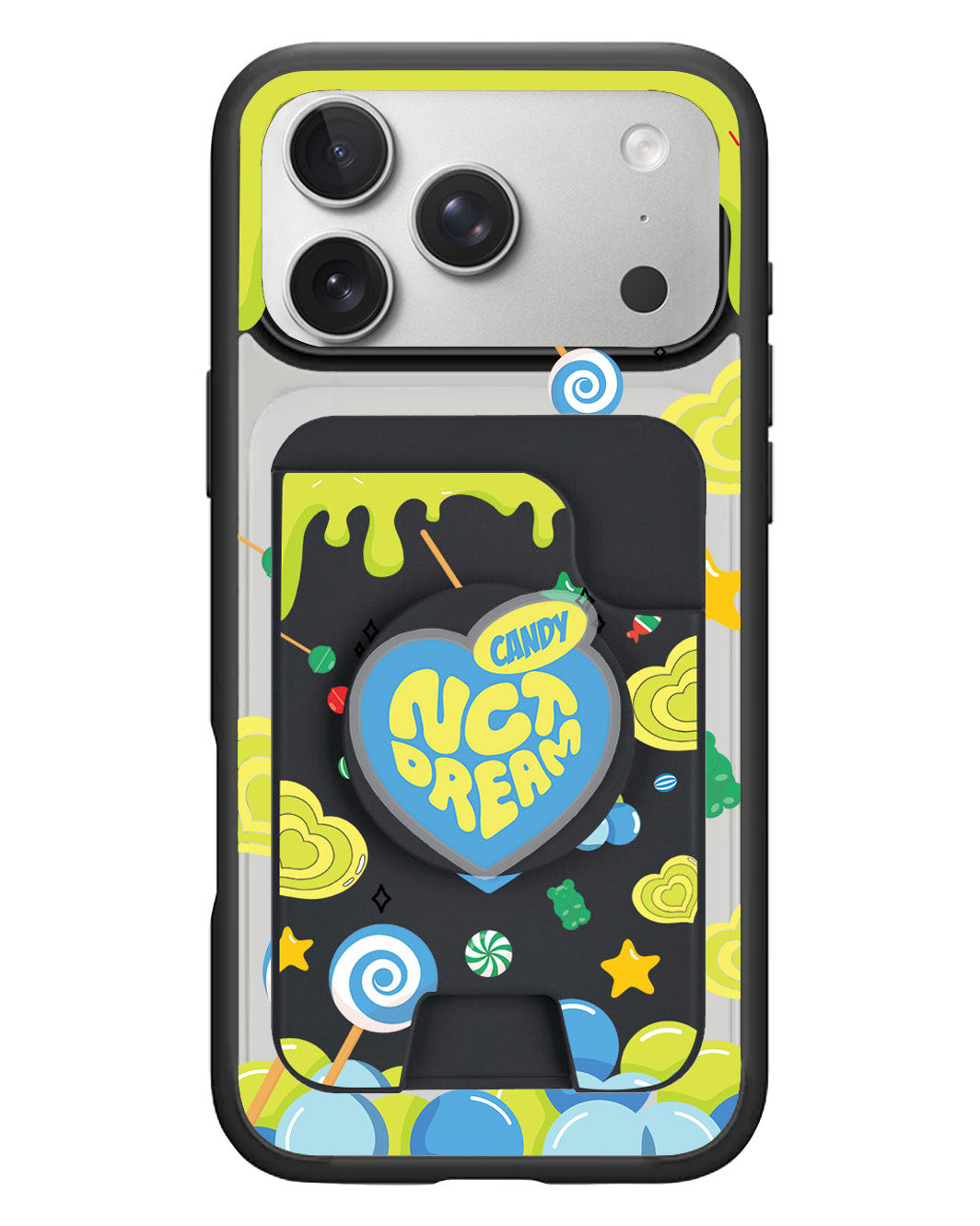 iPhone Magpop Wallet - NCT Dream Candy Lime Green