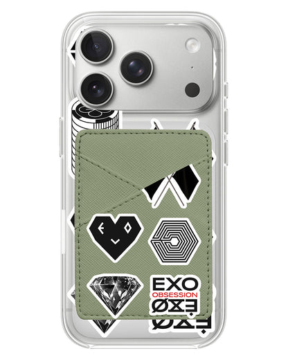iPhone Phone Wallet Case - EXO Sticker Pack