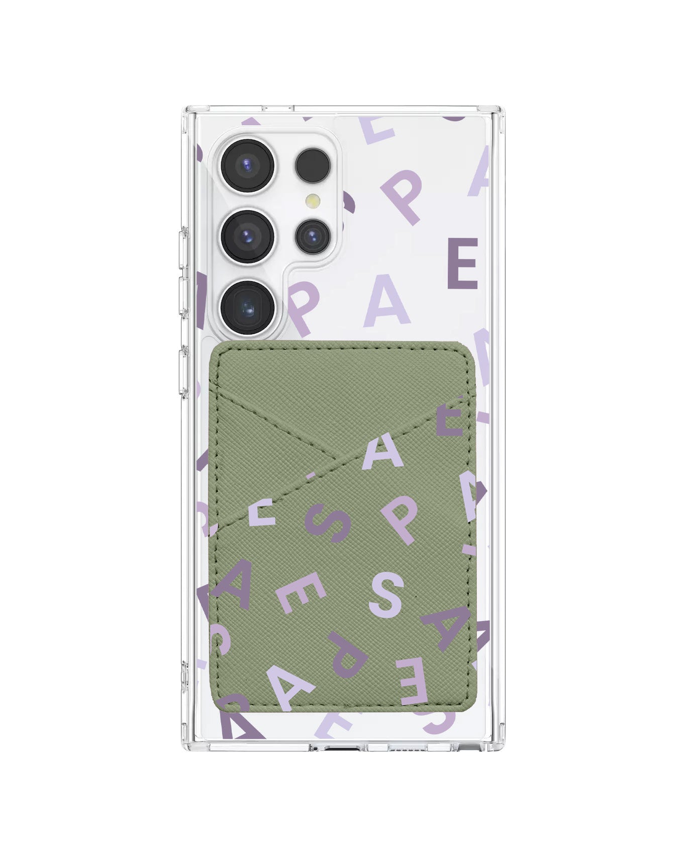 Android Phone Wallet Case - Aespa Monogram