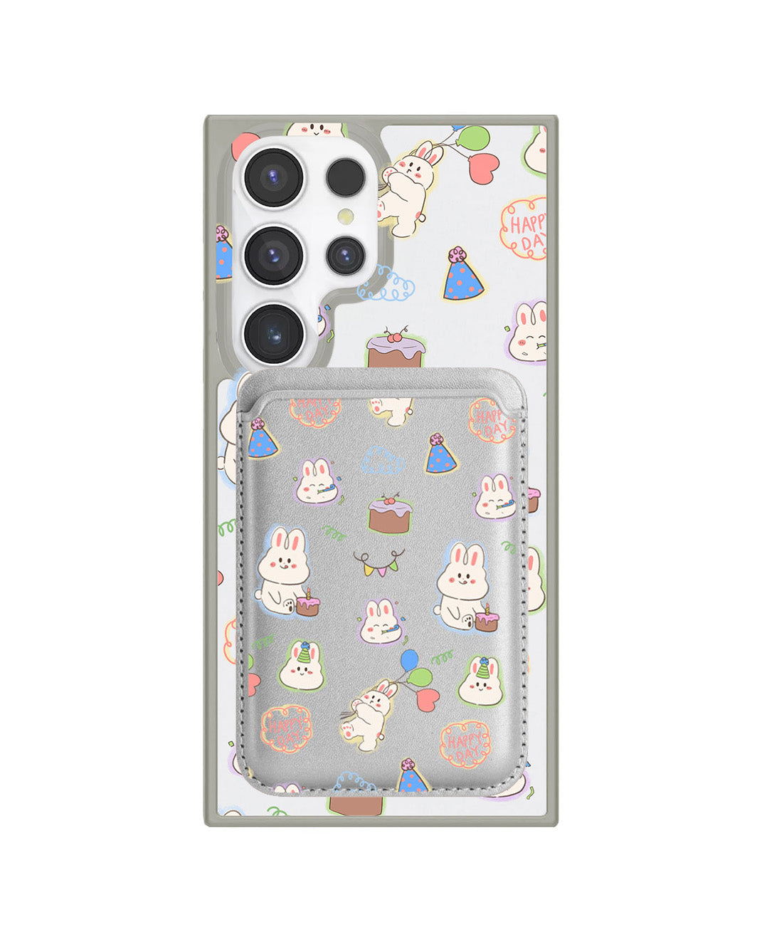 Android Magnetic Wallet Case - Fun Party