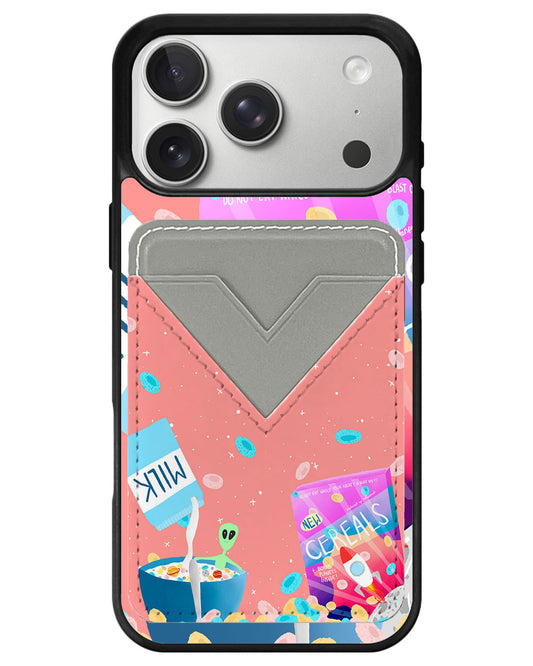 iPhone Avant Wallet Case - Cerealiens