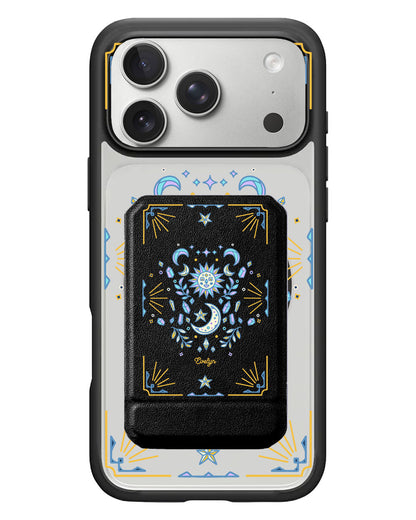 iPhone Magnetic Multifold Wallet - Cosmic Dream