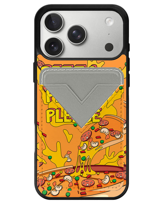 iPhone Avant Wallet Case - Pizza Please