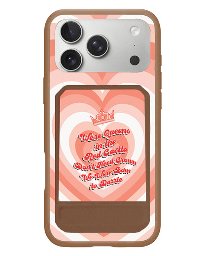 iPhone Magnetic Multifold Wallet - Red Velvet Luv