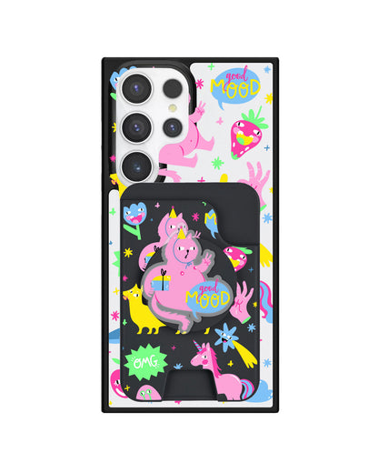 Android Magpop Wallet - Monster Say Good Mood