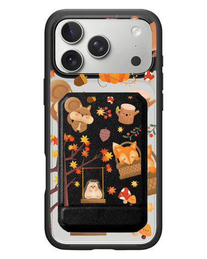 iPhone Magnetic Multifold Wallet - Autumn